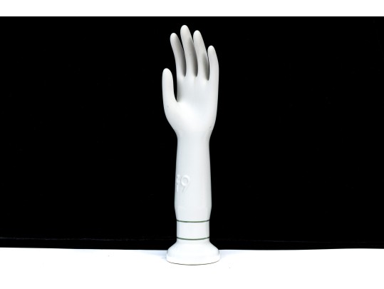 German Rosenthal Technik Ceramic Sculpture Of A Hand
