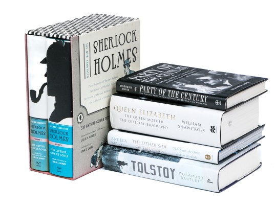 Collection Of Six Hardcover Books Including Elizabeth Queen Mother And Queen Elizabeth II