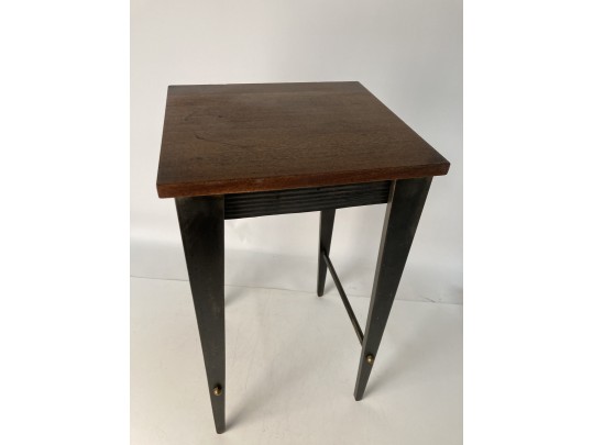 Mid 1980’s Wood And Steel Table By Will Stone