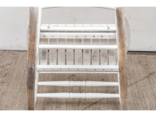 Vintage Rocker In White Paint