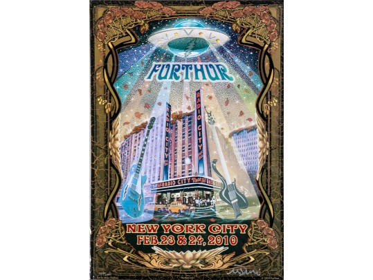Group Of Three Contemporary Music Concert Color Posters