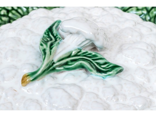 Williams Sonoma Cabbage Form Lidded Tureen With Under Plate