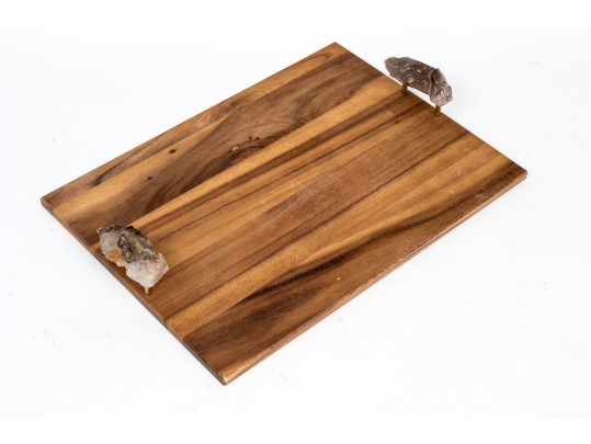 Acadia Wood Serving Tray By Anna, New York