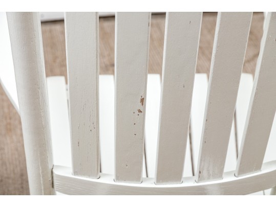 Vintage Rocker In White Paint