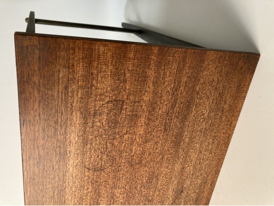 Mid 1980’s Wood And Steel Table By Will Stone