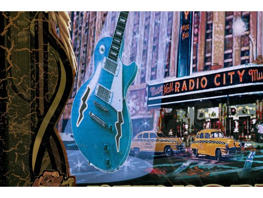 Group Of Three Contemporary Music Concert Color Posters
