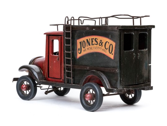 Vintage Decorative Painted Model Of An Antique Truck 