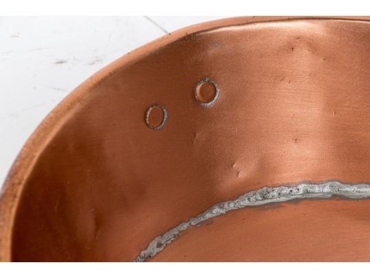 Large Oval Copper Pan