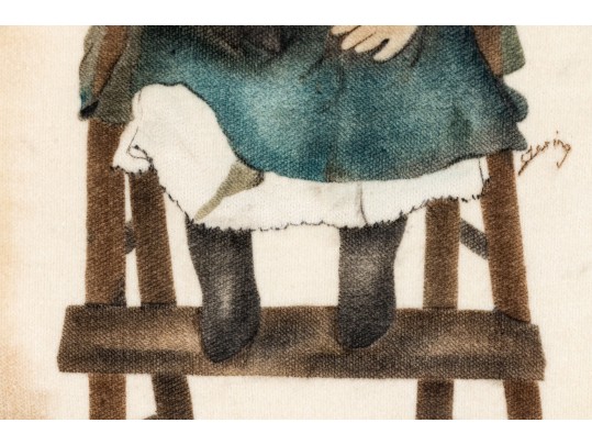 Collection Of Antique Dolls And Shoes