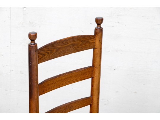 Two Ladder Back Chairs