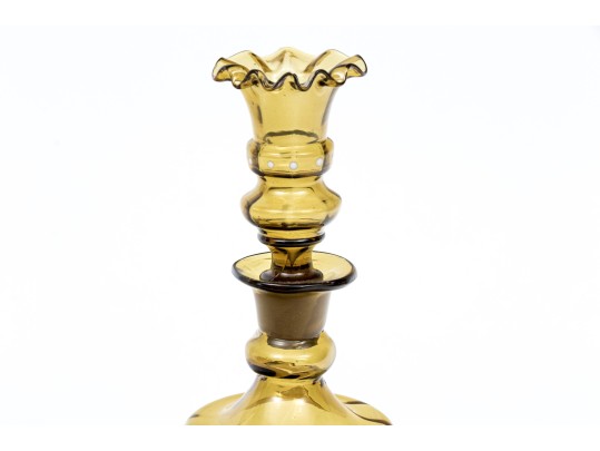 Fabulous Vintage Cameo Glass Decanter With Stopper