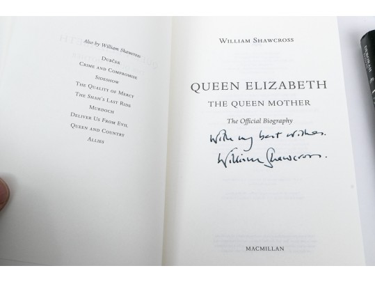 Collection Of Six Hardcover Books Including Elizabeth Queen Mother And Queen Elizabeth II