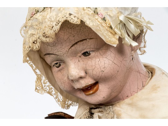Collection Of Antique Dolls And Shoes