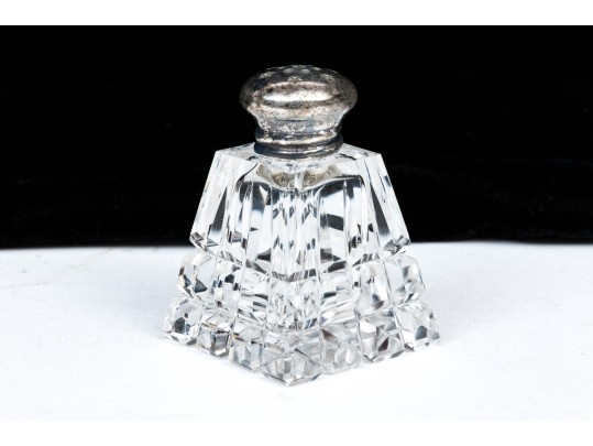Vintage Collection Of Five Crystal Casters