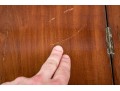 Antique Mahogany And Figured Wood Games Table 
