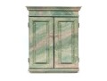 Decorative Faux Marble Painted Wooden Wall Mounted Cabinet