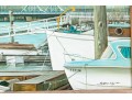 Sung-Kyu, Oil On Canvas, City Island Boat Yard