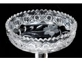 Three Pieces American Cut Glass Tableware