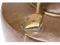 Antique Large Copper And Brass Tea Kettle 