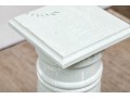 Set Of Four Paint Decorated Wood Pedestals