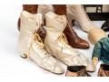 Collection Of Antique Dolls And Shoes