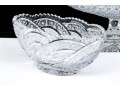 Three Pieces American Cut Glass Tableware