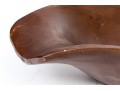 Large Pottery Barn Carved Wooden Bowl
