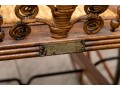 19th Century Rattan Baby Pram By Haywood Wakefield
