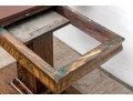 Antique Mahogany And Figured Wood Games Table 