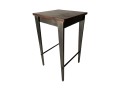 Mid 1980’s Wood And Steel Table By Will Stone