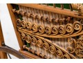 19th Century Rattan Baby Pram By Haywood Wakefield