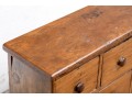 Antique Stained Pine Apothecary Cabinet