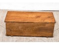 Antique Irish Pine Coyle Sea Chest