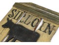 Antique Carved And Painted Wood Restaurant Sign, 