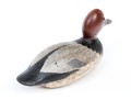 Hand Carved And Painted Wooden Duck Decoy