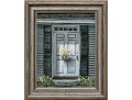 Lyne, Signed Oil On Canvas, Village Doorway