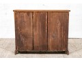 Antique Stained Pine Apothecary Cabinet
