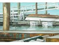 Sung-Kyu, Oil On Canvas, City Island Boat Yard