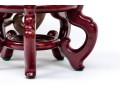 Two Chinese Carved Wood Vessel Stands