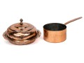 Antique Lot Of Copper Cook Ware