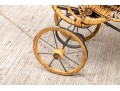 Vintage Rattan Baby Pram 