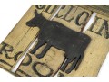 Antique Carved And Painted Wood Restaurant Sign, 