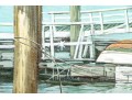 Sung-Kyu, Oil On Canvas, City Island Boat Yard