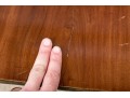 Antique Mahogany And Figured Wood Games Table 