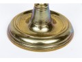 Compatible Pair Of Heavy Brass 18th Century Candlesticks
