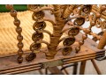19th Century Rattan Baby Pram By Haywood Wakefield