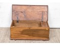 Antique Irish Pine Coyle Sea Chest