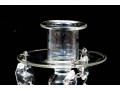 Fabulous Pair Of Glass Candlesticks