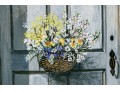 Lyne, Signed Oil On Canvas, Village Doorway