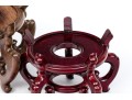 Two Chinese Carved Wood Vessel Stands